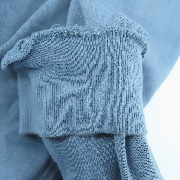 実際に弊社で買取させて頂いたAURALEE/オーラリー 長袖Tシャツ ブルーグレー系/3の画像 7枚目