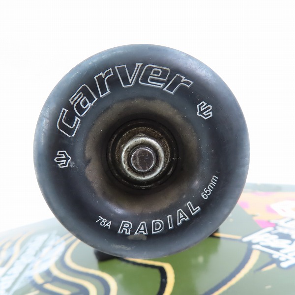 実際に弊社で買取させて頂いたCarver/カーバー Laird Hamilton TIKI サーフスケート/スケートボード コンプリートデッキ の画像 4枚目