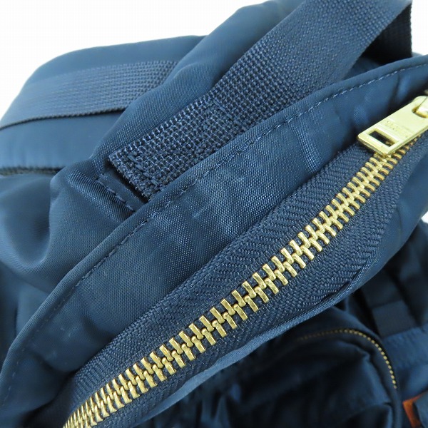 実際に弊社で買取させて頂いたPORTER/ポーター TANKER/タンカー DAYPACK/デイパック リュックサック/バックパック アイアンブルーの画像 6枚目