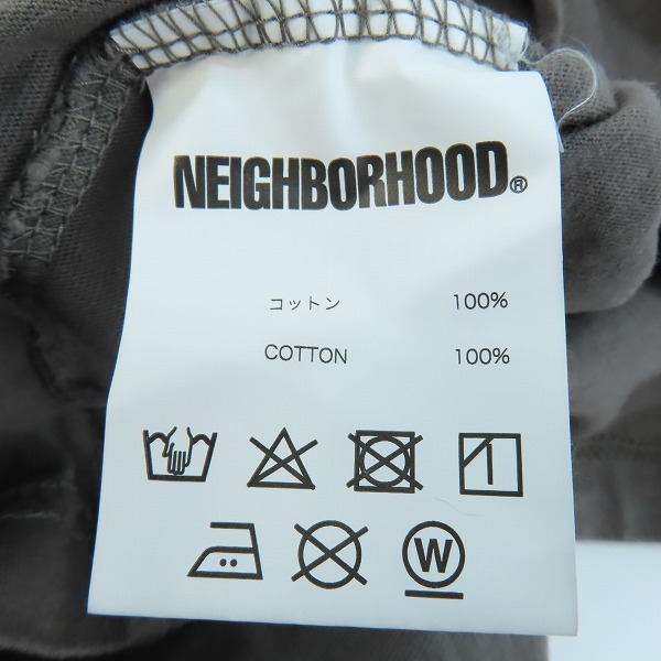 実際に弊社で買取させて頂いたNEIGHBORHOOD×Osamu Nagahama/ネイバーフッド × 長濱治 プリント 半袖Tシャツ/Sの画像 3枚目