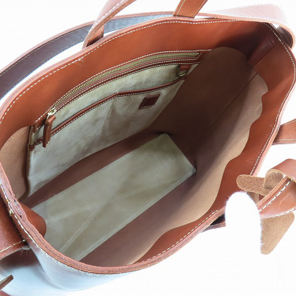 実際に弊社で買取させて頂いた土屋鞄製造所/ツチヤカバン Diario/ディアリオ 2WAY トートバッグ/ショルダーバッグの画像 4枚目