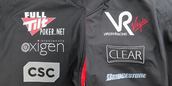 実際に弊社で買取させて頂いた(2)kappa/カッパ Formula1/F1 virgin racing/ヴァージンレーシング ジャケット/XXLの画像 6枚目