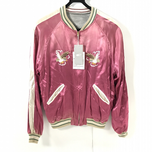 実際に弊社で買取させて頂いたSTAMMBAUM × BEAMS/シュタンバーム × ビームス スカジャン リバーシブル 鷹刺繍 SK17S002/M