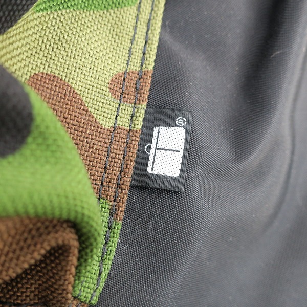 実際に弊社で買取させて頂いたPORTER/ポーター リュックサック バックパック ブラック/カモ柄 迷彩の画像 5枚目