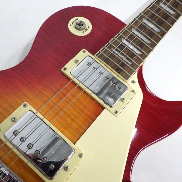 実際に弊社で買取させて頂いた★K-ON!/けいおん! オリジナルブランド KLP-yui model 平沢唯モデル レスポールスタンダードTypeエレキギター ケース付の画像 5枚目