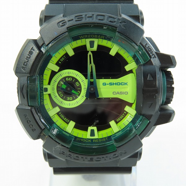 実際に弊社で買取させて頂いたG-SHOCK/G-ショック タフネス ハイパーカラーズ GA-400LY-1AJF【動作未確認】の画像 0枚目