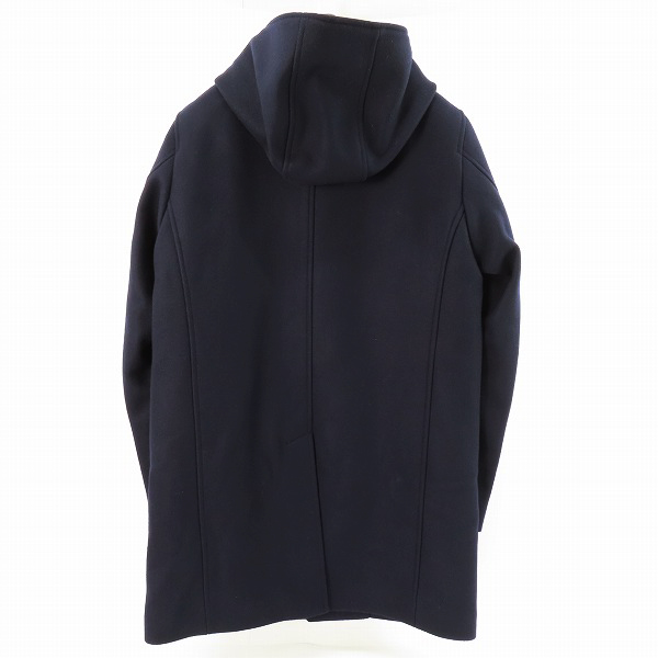 実際に弊社で買取させて頂いたEDIFICE/エディフィス フーディージップアップウールコート 19-020-300-1013-3-0/Lの画像 1枚目