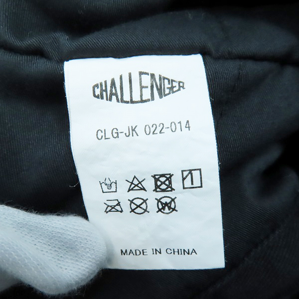 実際に弊社で買取させて頂いたCHALLENGER/チャレンジャー NATIONAL  RACING JACKET/レーシングジャケット CLG-JK 022-014/XLの画像 5枚目