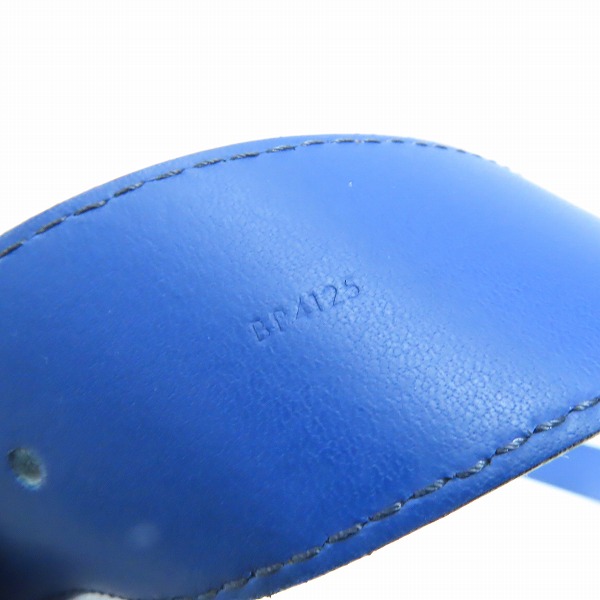 実際に弊社で買取させて頂いたLOUIS VUITTON/ルイヴィトン レザー サンチュール イニシャルLV ベルト M9125/95/38の画像 5枚目