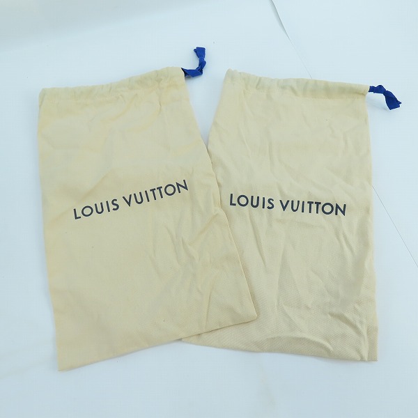 実際に弊社で買取させて頂いたLouis Vuitton/ルイヴィトン ルクセンブルクライン 2019 モノグラム レザースニーカー MS0179/9.5の画像 9枚目