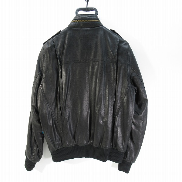実際に弊社で買取させて頂いたSWAGGER/スワッガー レザー ブルゾン SWGJKT-299/Mの画像 1枚目