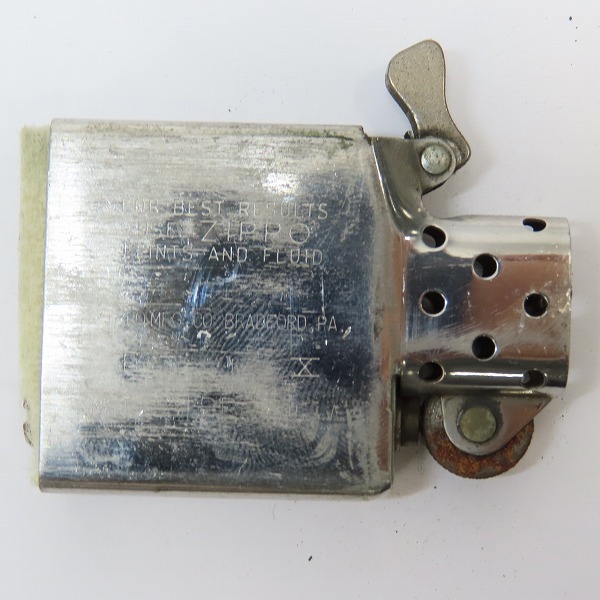 実際に弊社で買取させて頂いたZIPPO/ジッポー HARLEY-DAVIDSON/ハーレーダビッドソン THE AMERICAN LEGEND メタル貼り/1994年製の画像 5枚目