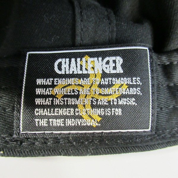 実際に弊社で買取させて頂いたCHALLENGER/チャレンジャー ロゴ刺繍 フレイムス キャップ の画像 5枚目