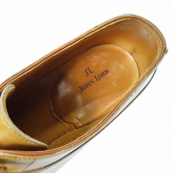 実際に弊社で買取させて頂いたJOHN LOBB/ジョンロブ BARROS/バロス レザーシューズ 9013の画像 4枚目