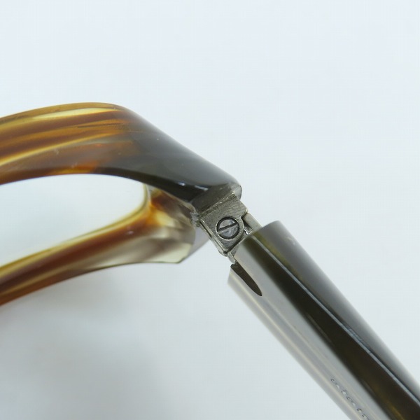 実際に弊社で買取させて頂いたalain mikli/アランミクリ メガネフレーム/アイウェア A0358-08の画像 8枚目