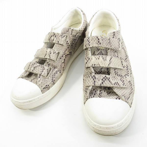 実際に弊社で買取させて頂いたCONVERSE/コンバース OX ALL STAR COUPE/オールスター クップ スネーク 蛇柄 ベルクロ スニーカー SNK V-3 OX/31303470/29