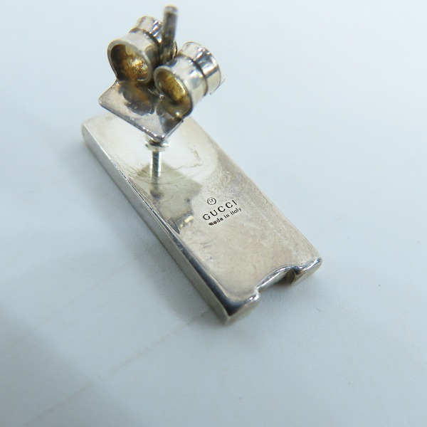 実際に弊社で買取させて頂いたGUCCI/グッチ Gロゴ ピアス 両耳の画像 3枚目