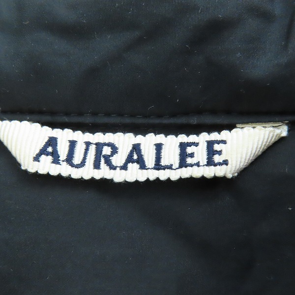 実際に弊社で買取させて頂いたAURALEE/オーラリー SUVIN HIGH COUNT CLOTH QUILTING SHIRTS/キルティングシャツ A20AS01SK/4の画像 2枚目