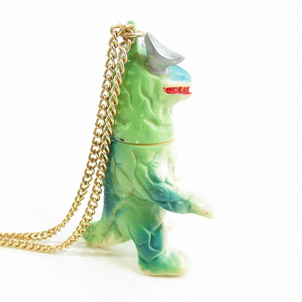 実際に弊社で買取させて頂いたニッコー ウルトラ怪獣 エレキング ミニソフビ ペンダント/円谷プロの画像 4枚目