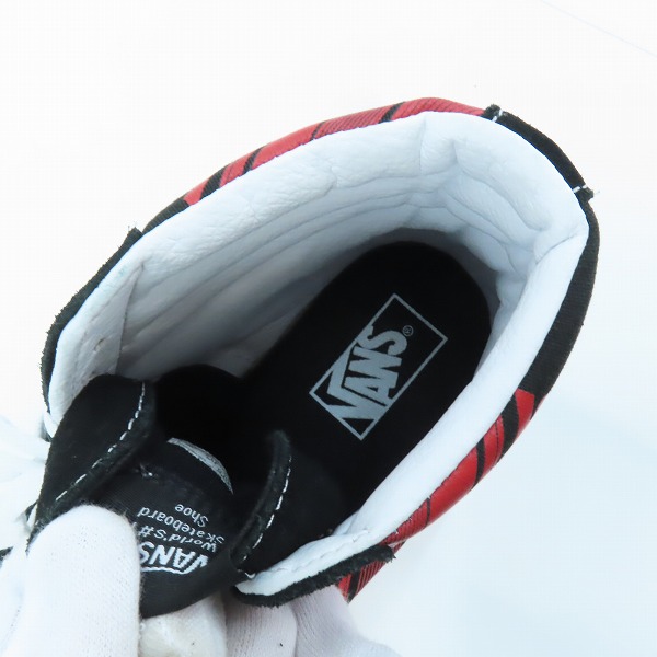実際に弊社で買取させて頂いたVANS/バンズ タイダイ Sk8-Hi/スケハイ 721454/28.0の画像 4枚目