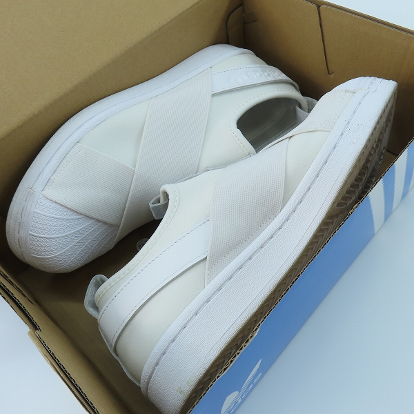 実際に弊社で買取させて頂いたadidas/アディダス アディダスオリジナルス スーパースタースリッポン/FW7052/22.5の画像 7枚目