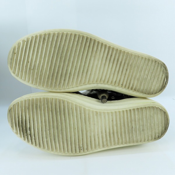 実際に弊社で買取させて頂いたRick Owens/リックオウエンス JUMBO LACE/ジャンボレース ハイカットスニーカー RU02D6892/42の画像 2枚目