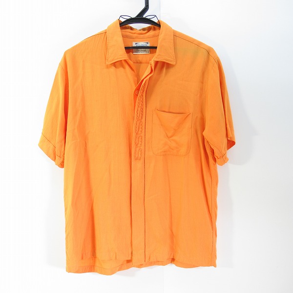 実際に弊社で買取させて頂いたPILGRIM/ピルグリム ヴィンテージ 60s 四角丸タグ 半袖シャツ /M