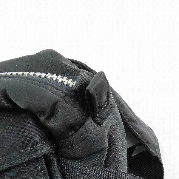 実際に弊社で買取させて頂いたHEAD PORTER/ヘッドポーターTANKER/タンカー WAIST BAG ウエストバッグ ブラックの画像 7枚目