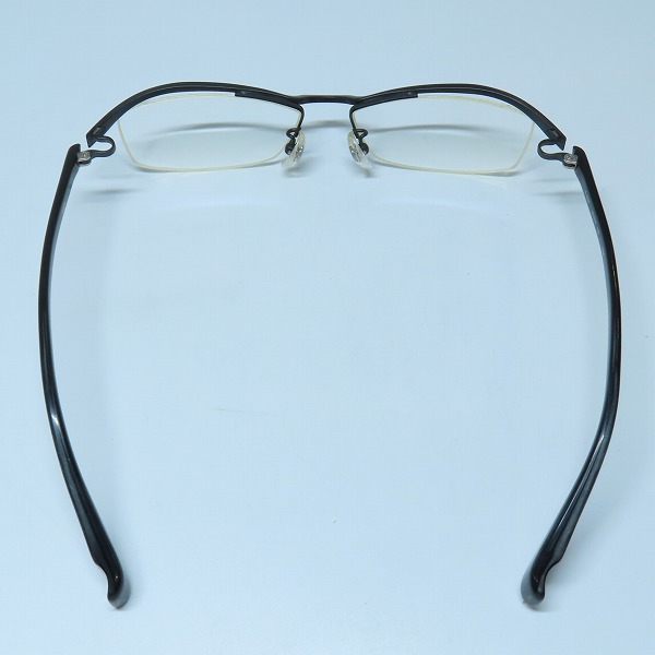 実際に弊社で買取させて頂いた999.9/フォーナインズ ハーフリム 度入り眼鏡/メガネフレーム S-800Tの画像 2枚目