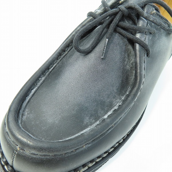 実際に弊社で買取させて頂いたPARABOOT/パラブーツ MICHAEL MARCHE Ⅱ/ミカエル レザーシューズ 715604/41.5の画像 6枚目