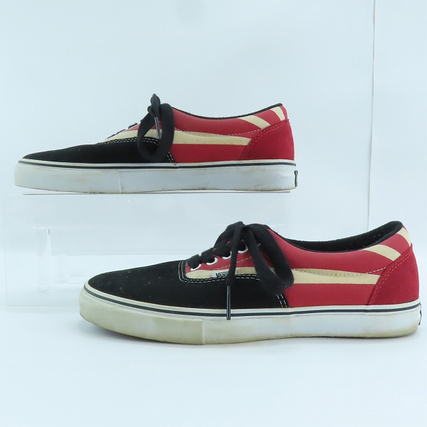 実際に弊社で買取させて頂いたVANS/バンズ HOSOI RISING SUN/ホソイ ライジングサン ERA/エラ SK8-Hi スエードスニーカー/28の画像 3枚目