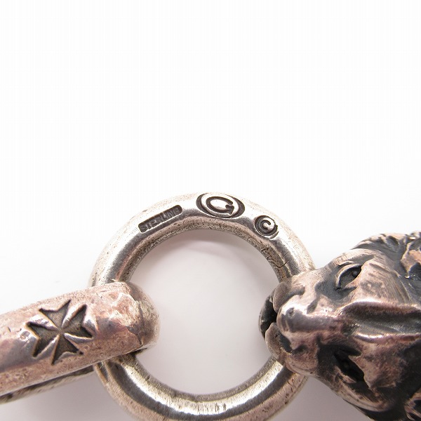 実際に弊社で買取させて頂いた【ギャラ付き/マリア】Gabor/ガボール トリプルスカルダガー w/ライオンヘッド ペンダントの画像 8枚目