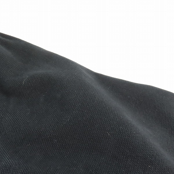 実際に弊社で買取させて頂いたCALEE/キャリー 22AW 065 Logo embroidery sports type jacket/キャンバス レザー切り替え スポーツタイプ ジャケット/XLの画像 6枚目