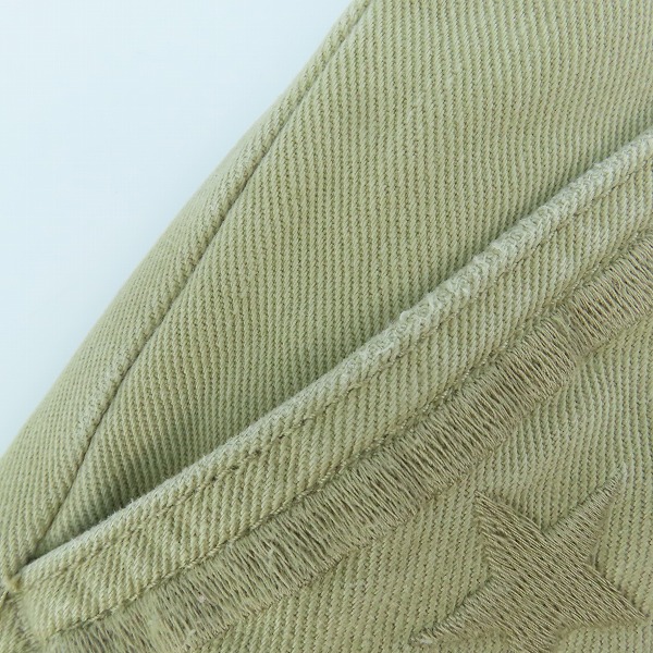 実際に弊社で買取させて頂いたM/エム スター刺繍チノパンツ Sの画像 8枚目