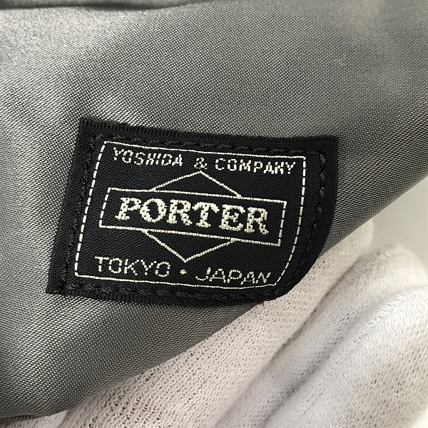 実際に弊社で買取させて頂いた【未使用】PORTER/ポーター TANKER タンカー WAIST BAG(L) ウエストバッグ シルバーグレー/622-06628の画像 5枚目