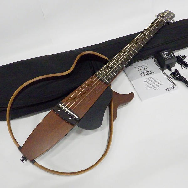 実際に弊社で買取させて頂いた★YAMAHA/ヤマハ SLG200S NT サイレントギター ACアダプター・専用ソフトケース付