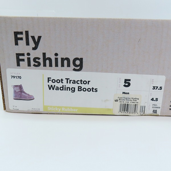 実際に弊社で買取させて頂いた【未使用】patagonia×Danner/パタゴニア×ダナー フットトラクターウェーディングブーツ 79170/US5の画像 7枚目