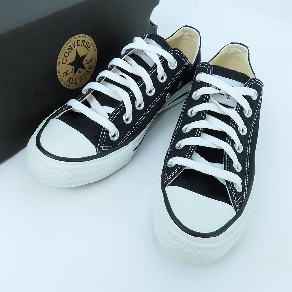 実際に弊社で買取させて頂いたCONVERSE/コンバース ALL STAR/オールスター ローカット スニーカー ブラック M9166/23.5