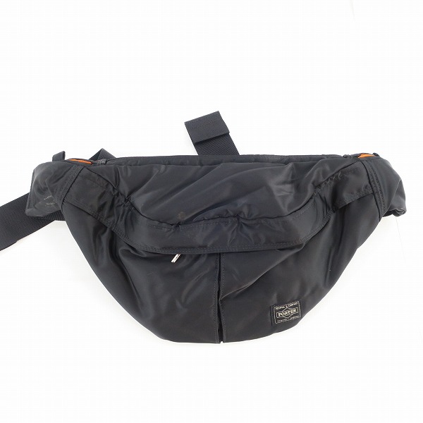 実際に弊社で買取させて頂いた(1)PORTER/ポーター TANKER タンカー WAIST BAG ウエストバッグ ブラック