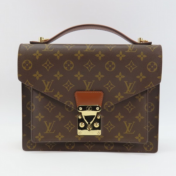 実際に弊社で買取させて頂いたLOUIS VUITTON/ルイヴィトン モノグラム モンソー ハンドバッグ/セカンドバッグ M51185