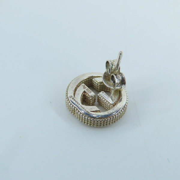 実際に弊社で買取させて頂いたGUCCI/グッチ インターロッキングG ピアス479227 J8400 8106の画像 4枚目