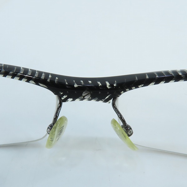 実際に弊社で買取させて頂いたalain mikli/アランミクリ PACT/パクト メガネフレーム/アイウェア A0479-02の画像 7枚目