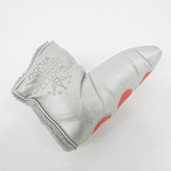 実際に弊社で買取させて頂いたScotty Cameron/スコッティキャメロン STUDIO SELECT SQUAREBACK NO.1 パター 33.625インチ レフティ/左きき用カバー付の画像 8枚目