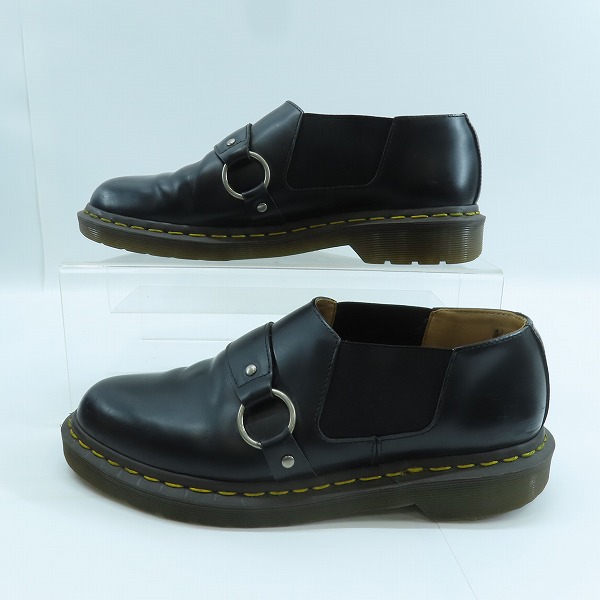 実際に弊社で買取させて頂いたDr.Martens×COMME des GARCONS/ドクターマーチン×コムデギャルソン サイドゴア リング シューズ  イングランド製 UK8の画像 3枚目