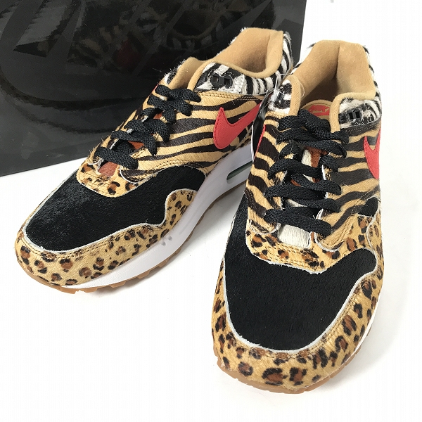 実際に弊社で買取させて頂いた【未使用】NIKE×ATMOS/ナイキ×アトモス AIR MAX 1 DLX ANIMAL PACK 2.0 エアマックス1 アニマルパック AQ0928-700 /26