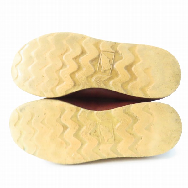 実際に弊社で買取させて頂いたRED WING/レッドウィング 半円犬タグ アイリッシュセッター ブーツ 18142/8Dの画像 2枚目