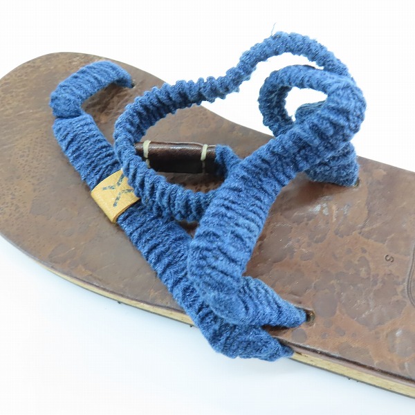 実際に弊社で買取させて頂いたvisvim/ビズビム レザーサンダル/Sの画像 6枚目