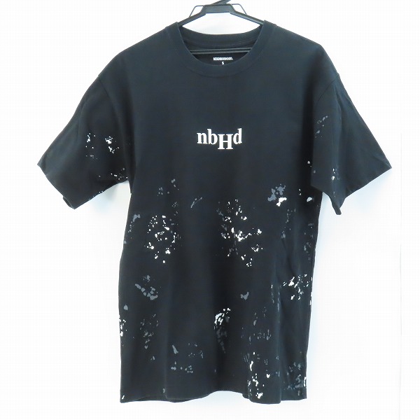 実際に弊社で買取させて頂いたNEIGHBORHOOD/ネイバーフッド DRIP C-TEE SS ペイント ロゴ プリント 半袖 Tシャツ/S