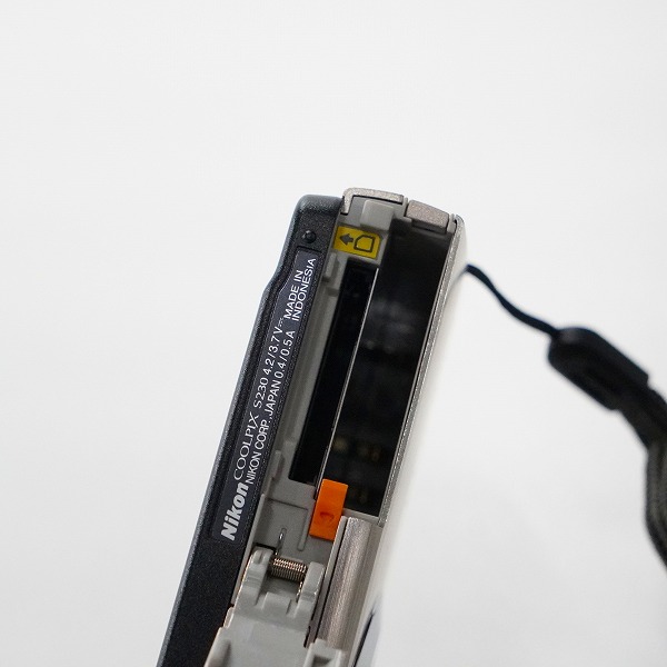 実際に弊社で買取させて頂いたNikon/ニコン COOLPIX S230 クールピクス コンパクトデジタルカメラ 動作確認済みの画像 7枚目