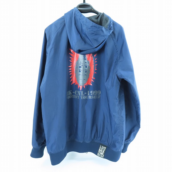 実際に弊社で買取させて頂いたBackChannel/バックチャンネル フーデッド コーチジャケット Lの画像 1枚目